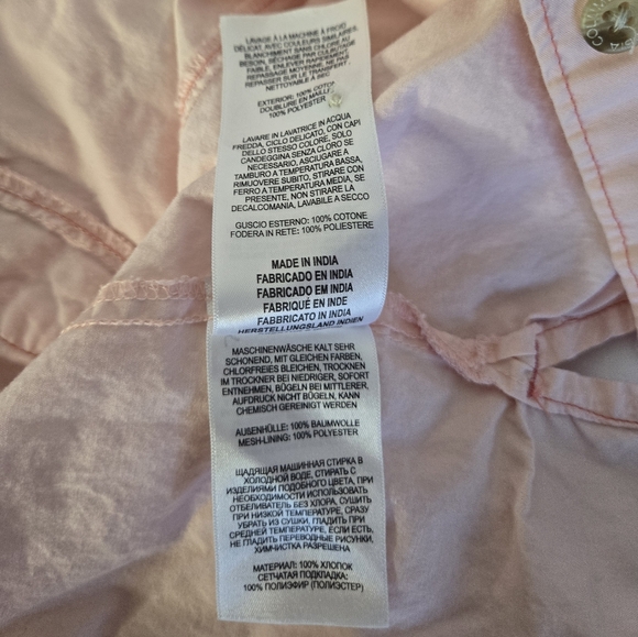 Columbia Women’s PFG Bahama II Shirt Large Salmon | Fishing Outdoor SPF - Picture 8 of 12